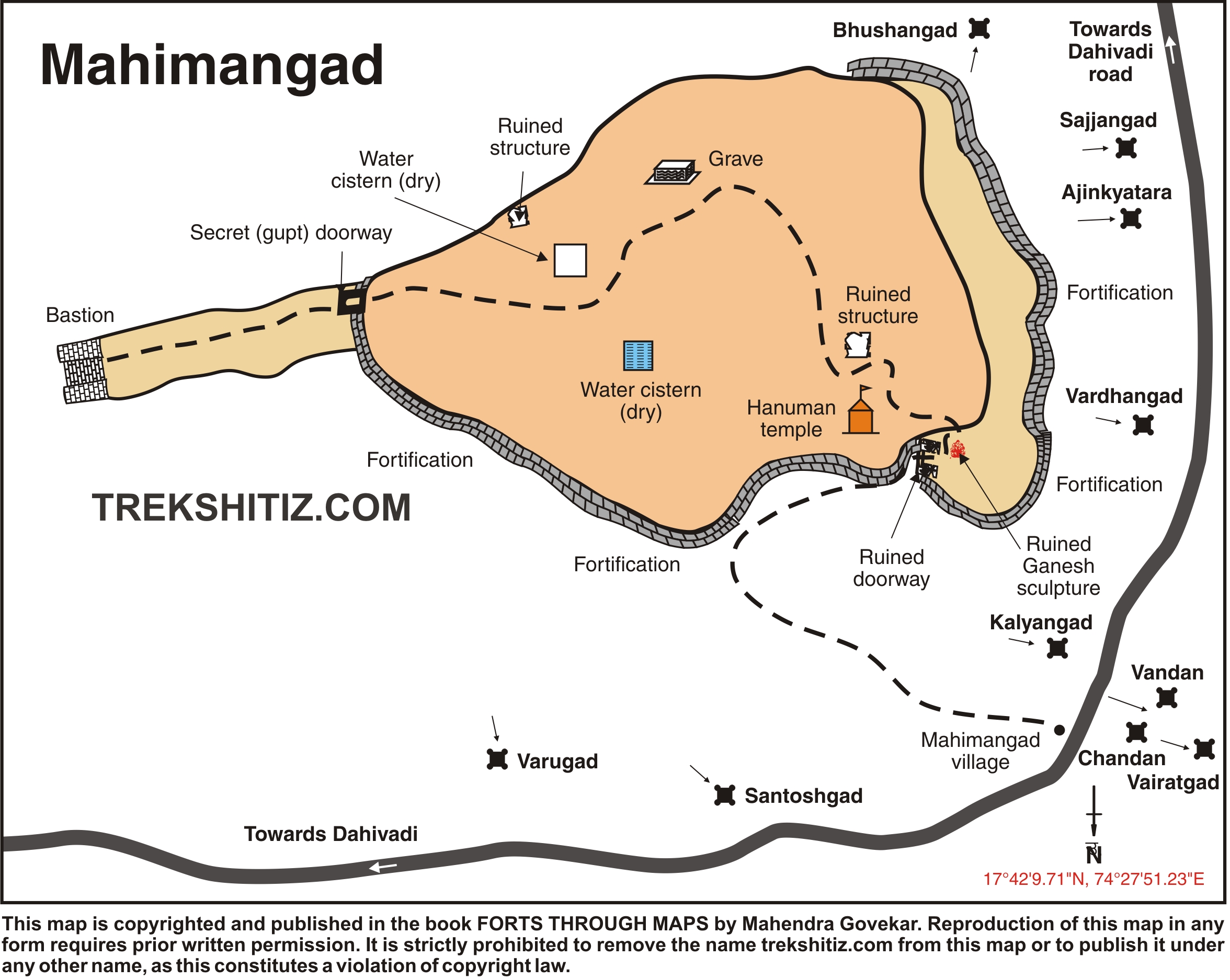 Mahimangad English Map
